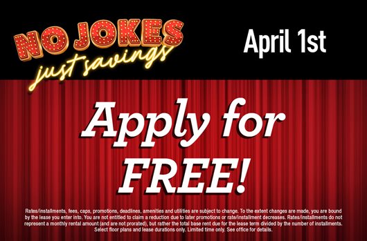No Jokes Flash Sale 4/1/26 Apply for FREE