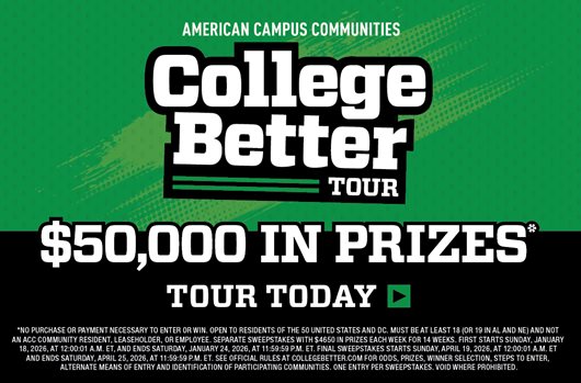 College Better Tour - $50,000 in prizes
