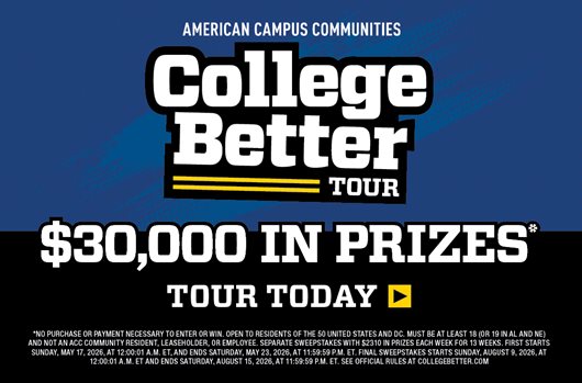 College Better Tour. $30,000 in prizes. Tour today >