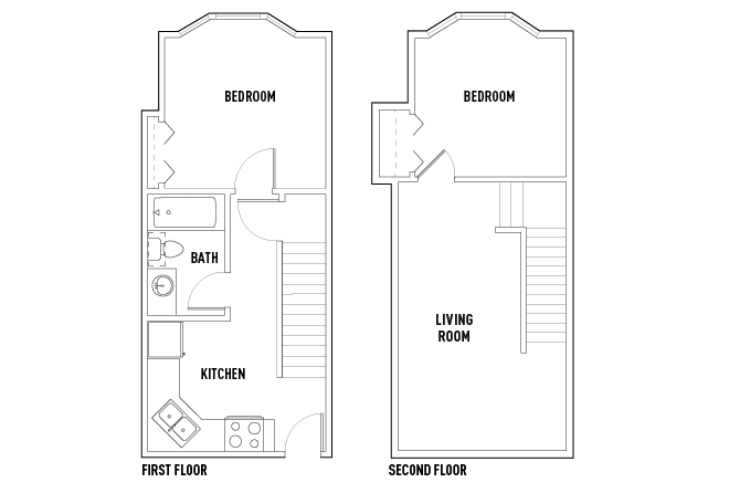 313 Stanton - 2 Bed - 1 Bath A Furnished