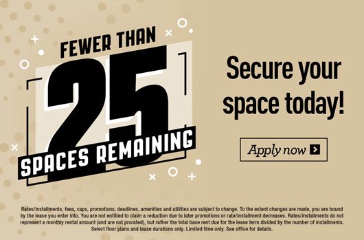 Fewer than 25 spaces remaining for Fall 2026! Apply now >