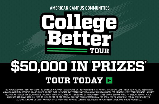 College Better Tour! Enter to win $50,000 in prizes