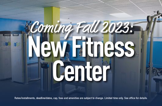 Coming Fall 2023: New Fitness Center