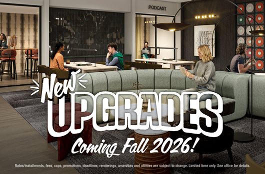 New amenities coming Fall 2026!