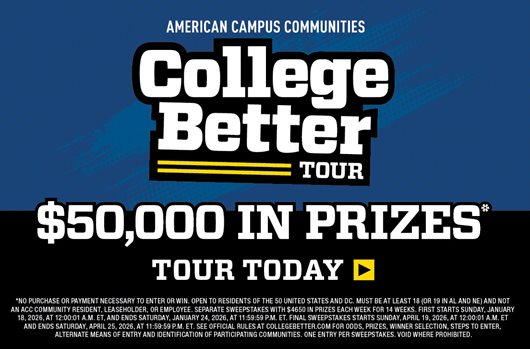 College Better Tour! Enter to win $50,000 in prizes