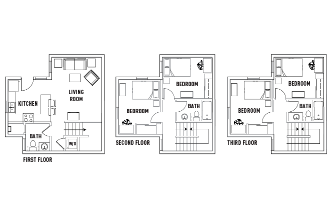 4 Bed - 4.5 Bath Townhome