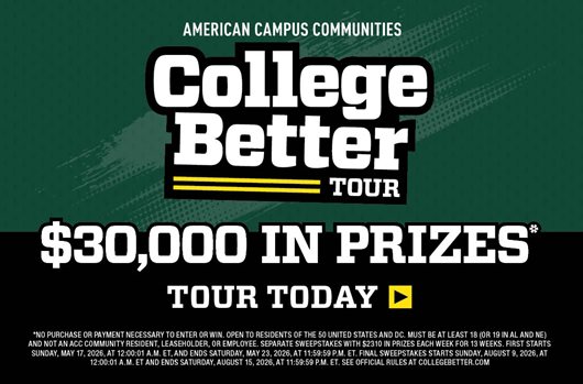 College Better '26. $30,000 in prizes. Learn more!