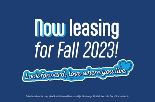 Now leasing for Fall 2023! 