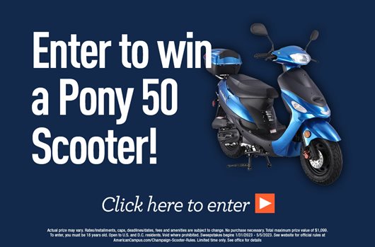 Enter to win a Pony 50 Scooter!