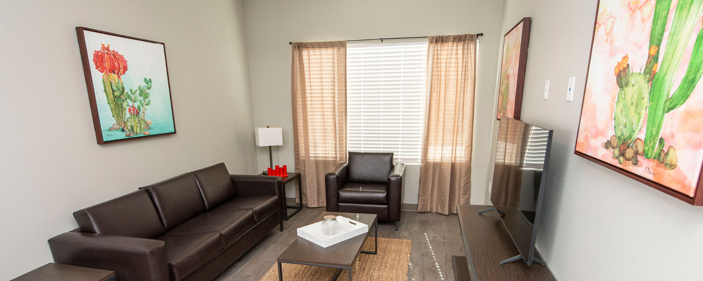 A quiet retreat just steps from campus.