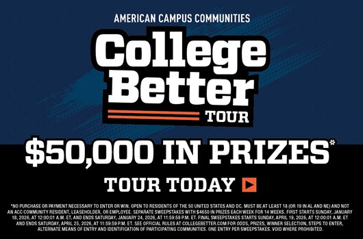 College Better 26. $50,000 in prizes. Learn more!