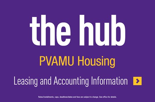 the hub | PVAMU Housing | Leasing and Accounting Information 