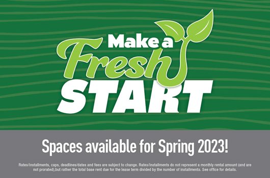 Make a Fresh Start - Spring 2023