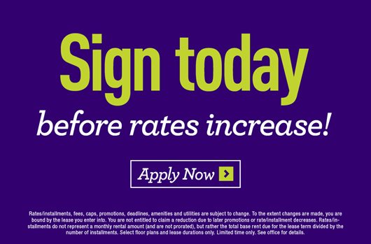 Sign today before rates increase! Apply Now> 