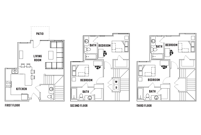 4 Bed - 4.5 Bath Townhome