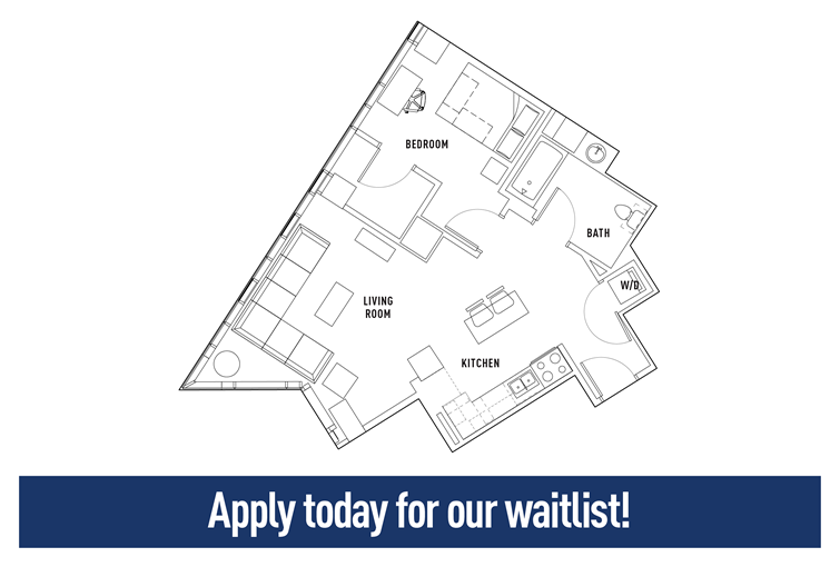 1 Bed 1 Bath Apartment WAIT LIST The Summit at