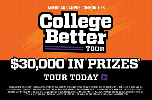 College Better Tour - $30,000 in prizes. Tour today >