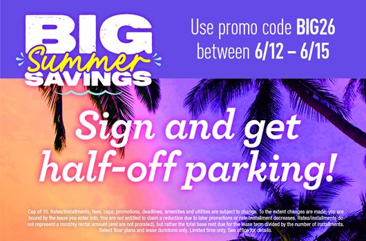 Big Summer Savings