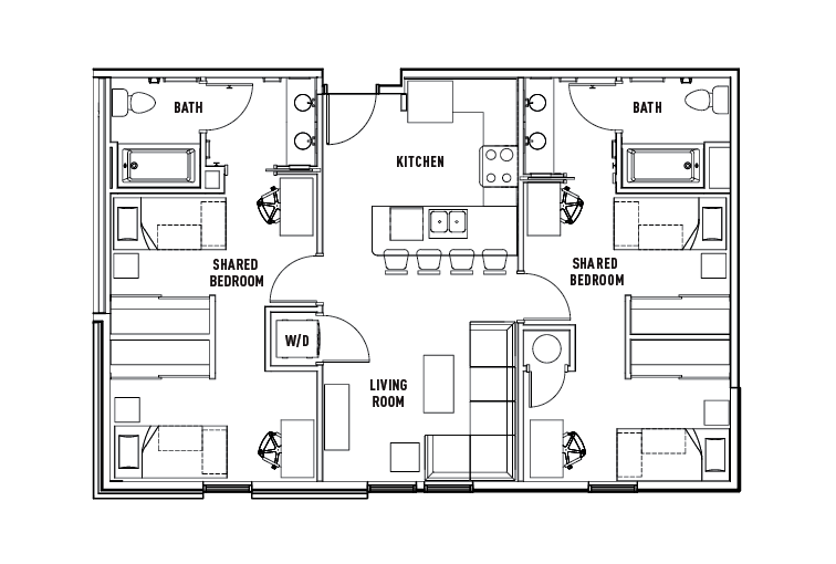 WVU Apartments U Club Sunnyside WV