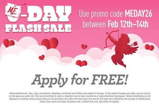 Me-Day Flash Sale 2/12/2026 - 2/14/2026 Use promo code MEDAY26 and Apply for FREE