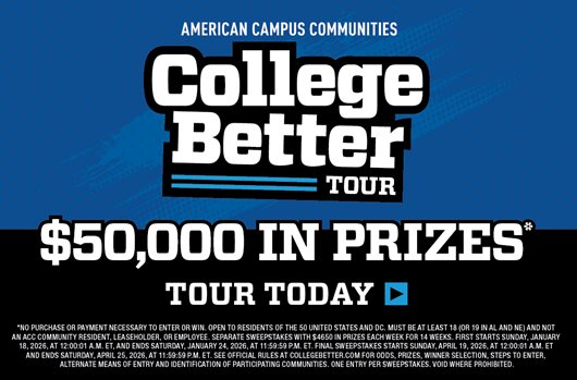 College Better Tour. $50,000 in prizes. Tour today >