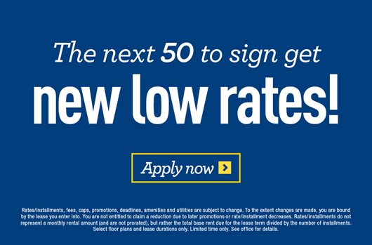 The next 50 to sign get new low rates! Apply Now>