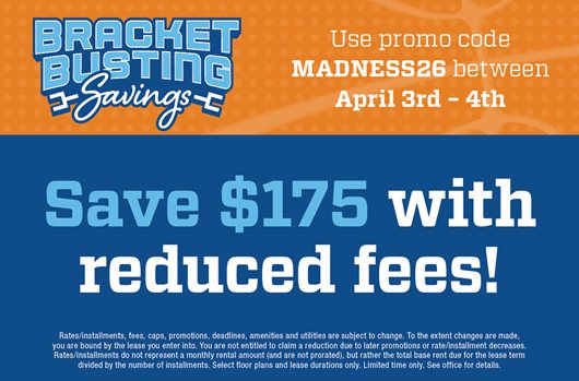Bracket Buster Flash Sale | Apply and save 175 with reduced fees