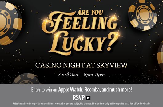 Casino Night | April 2nd | 6pm-9pm | RSVP>