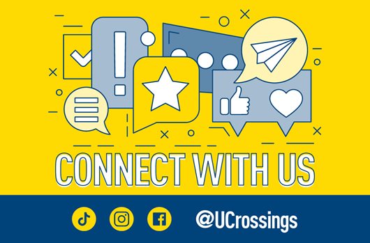 Connect with Us! @UCrossings