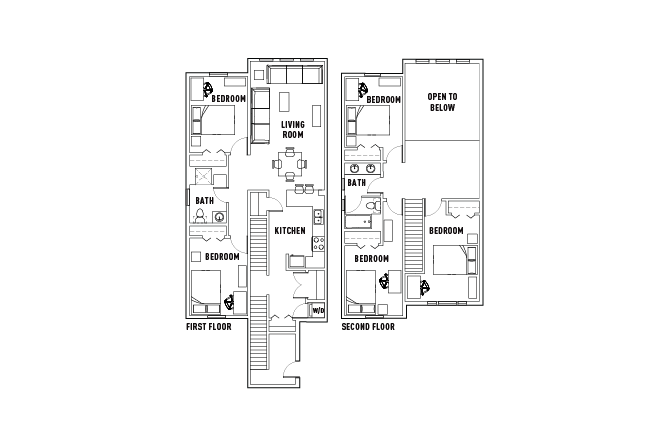 5 Bed - 2 Bath