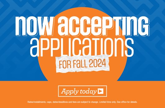 Now accepting applications for Fall 2024!