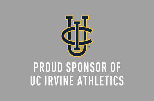 Proud sponsor of UC Irvine athletics 