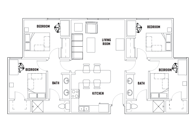 4 Bed - 2 Bath Phase 1