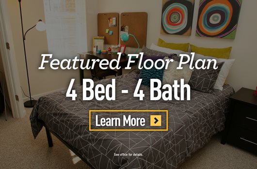 Featured Floor Plans: 4 bed - 4 bath