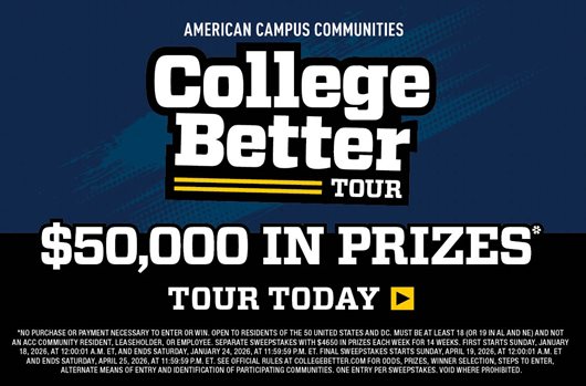 College Better Tour! Enter to win $50,000 in prizes