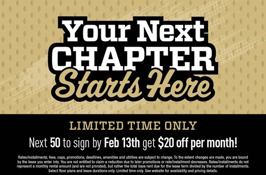 Next 50 to sign by Feb 13th get $20 off per month