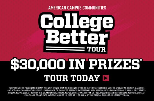 College Better Tour! Enter to win $30,000 in prizes