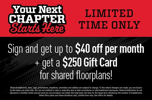 Phase 4 Sign and get up to $40 off per month, plus a $250 Gift Card!