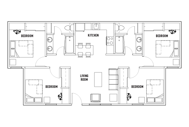 4 Bed - 2 Bath Phase 1