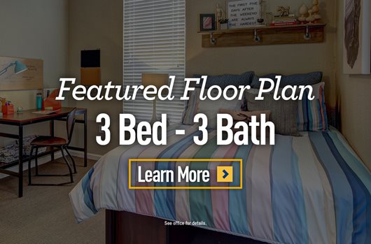 Featured floor plan 3- bed 3 bath learn more