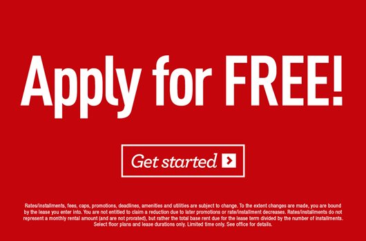 Apply for FREE! Get Started >