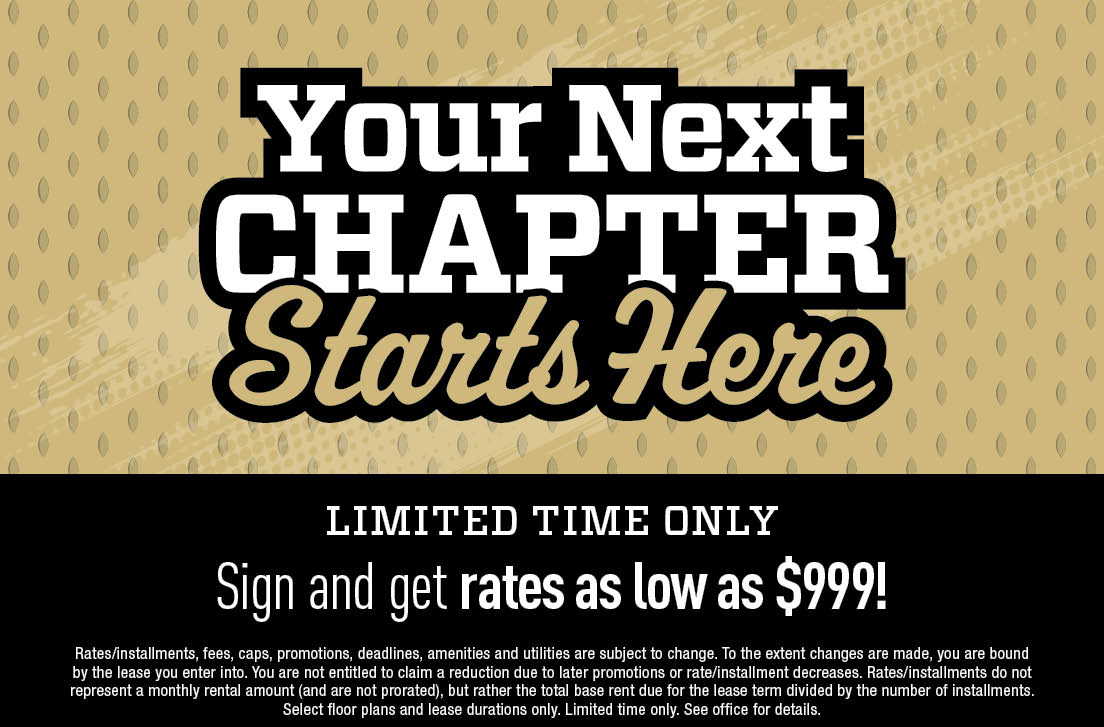 Sign and get rates as low as $999