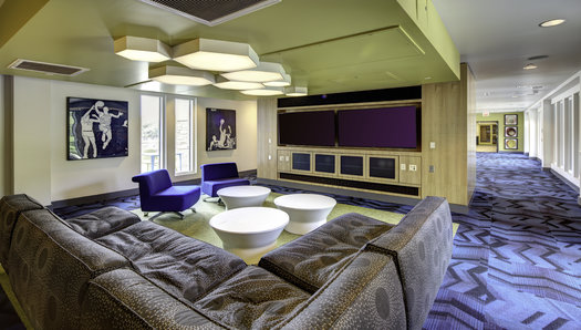 Modern student lounge