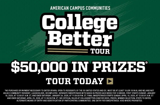 College Better Tour - $50,000 in prizes