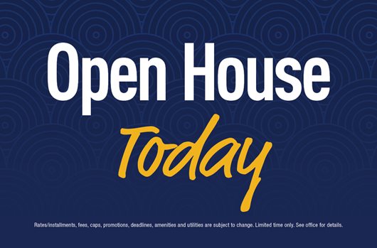 Open House Today