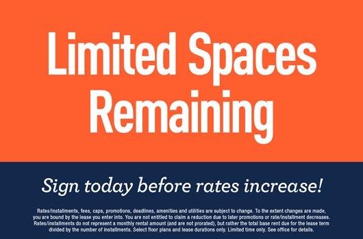 Spaces are filling fast for Fall 2026!
