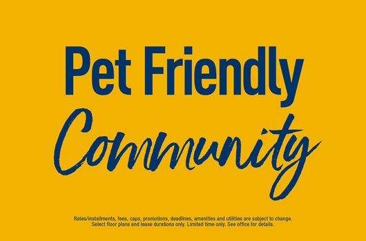 Pet Friendly Community