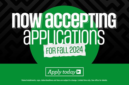 Now accepting applications for Fall 2024!