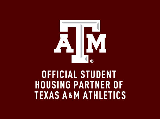 Official Student Housing Partner of Texas A&M Athletics
