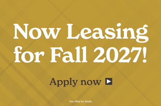 Now Leasing for Fall 2027!